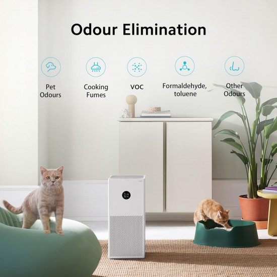 MI Xiaomi Smart Air Purifier 4 Lite, High Efficiency Filter