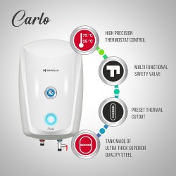 Havells Carlo 5 Litre Instant Water Heater, 3000 watt