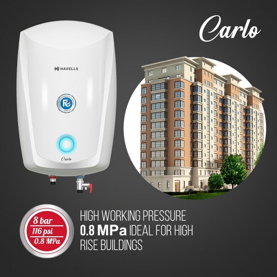 Havells Carlo 5 Litre Instant Water Heater, 3000 watt