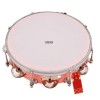 UAPAN Dafli Musical Instrument Dafli/Tambourine 7inch Hand Percussion Musical Instrument (Orange color small Tambourine) UAPAN Dafli Musical Instrument Dafli/Tambourine 7inch Hand Percussion Musical Instrument (Orange color small Tambourine)