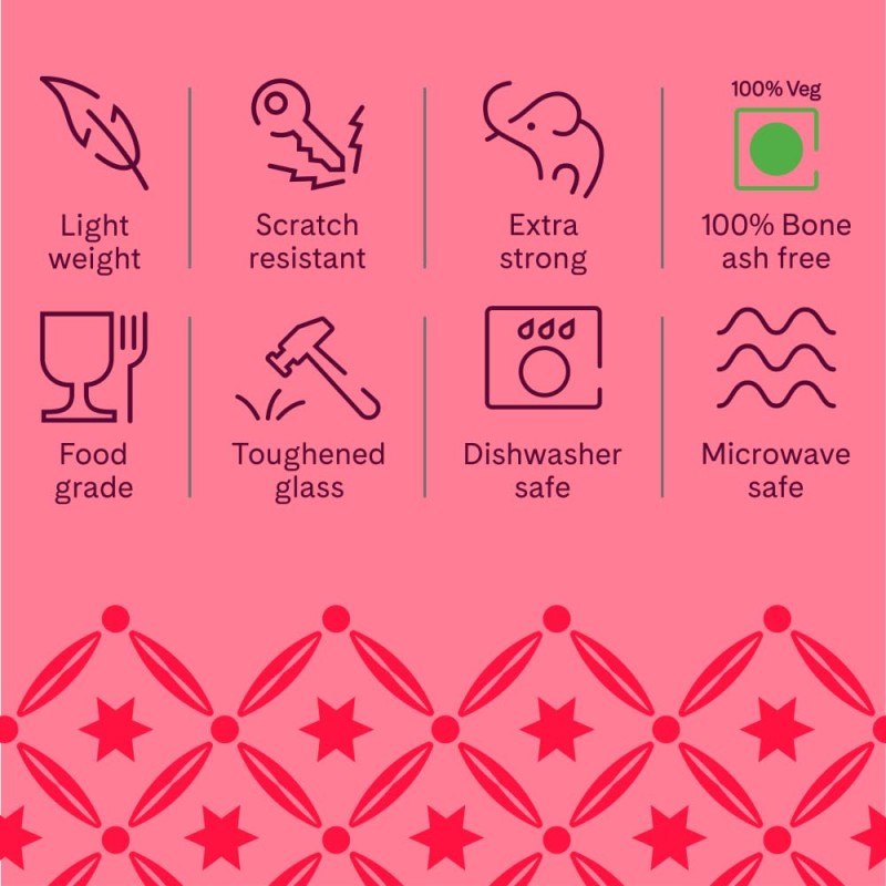 Larah by Borosil Olive Green Orbit Series Opalware 7 Pcs Pudding Set | Microwave & Dishwasher Safe | Bone-Ash Free | Crockery Set For Dining & Gifting | Bowls Set | White Larah by Borosil Olive Green Orbit Series Opalware 7 Pcs Pudding Set | Microwave & Dishwasher Safe | Bone-Ash Free | Crockery Set For Dining & Gifting | Bowls Set | White