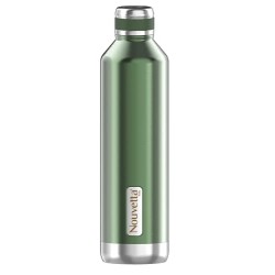 Nouvetta Elite Double Wall Stainless Steel Flask, 750 ml, Green