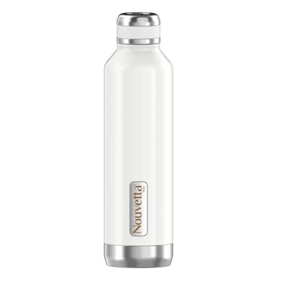 NOUVETTA ELITE VACU FLASK BOTTLE 750ML WHITE