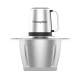 Brayden Chopro Xteel Electric Vegetable Chopper For Kitchen | Mincing/Chopping Meat, Fruit, Beating Eggs And Nuts | Dual Speed Mode | Stainless Steel Bowl (450 Watt, 2.5 Litre, Silver)