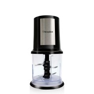 Brayden Chopro Electric Vegetable Chopper for Kitchen | 400 Watts Copper Motor | 500 ml Bowl For Chop, Mince, Puree & Whisk | 4 Bi-Level Stainless steel Blade | Onion, Carrot, Garlic & Fruits (Black)