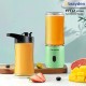 Brayden Fito Atom, Portable Smoothie Blender with 2000 mAh Rechargeable Battery and 3.7V Motor with 400ml Tritan Jar (Green)