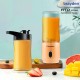 Brayden Fito Atom, Portable Smoothie Blender with 2000 mAh Rechargeable Battery and 3.7V Motor with 400ml Tritan Jar (Orange)