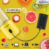 Brayden Fito Atom, Portable Smoothie Blender with 2000 mAh Rechargeable Battery and 3.7V Motor with 400ml Tritan Jar (Yellow) Brayden Fito Atom, Portable Smoothie Blender with 2000 mAh Rechargeable Battery and 3.7V Motor with 400ml Tritan Jar (Yellow)