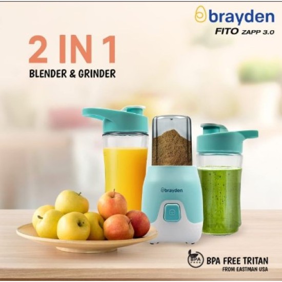 Brayden Fito Zapp 3.0 300 Watts Electric Sports Blender Mixer Grinde