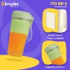 Brayden Fito Kup-Q Rechargeable Power Blender with 7.4V Motor, 2400 mAh Li-ion battery & Break proof 300 ml Tritan Jar with hold grip, Ideal for Gym, Office, Travel, Baby Foods (Green) Brayden Fito Kup-Q Rechargeable Power Blender with 7.4V Motor, 2400 mAh Li-ion battery & Break proof 300 ml Tritan Jar with hold grip, Ideal for Gym, Office, Travel, Baby Foods (Green)
