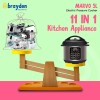 Brayden Marvo 5 Litre 11 in 1 Automatic Multi-Purpose Electric Pressure Cooker, Non-Stick Cooking Pot, 15 Pre-set Indian Menus, 8Hrs Slow Cook Function, 24 Hrs Delay Timer (Steel Grey) Brayden Marvo 5 Litre 11 in 1 Automatic Multi-Purpose Electric Pressure Cooker, Non-Stick Cooking Pot, 15 Pre-set Indian Menus, 8Hrs Slow Cook Function, 24 Hrs Delay Timer (Steel Grey)