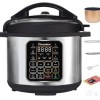 Brayden Marvo 5 Litre 11 in 1 Automatic Multi-Purpose Electric Pressure Cooker, Non-Stick Cooking Pot, 15 Pre-set Indian Menus, 8Hrs Slow Cook Function, 24 Hrs Delay Timer - SILVER Brayden Marvo 5 Litre 11 in 1 Automatic Multi-Purpose Electric Pressure Cooker, Non-Stick Cooking Pot, 15 Pre-set Indian Menus, 8Hrs Slow Cook Function, 24 Hrs Delay Timer - SILVER