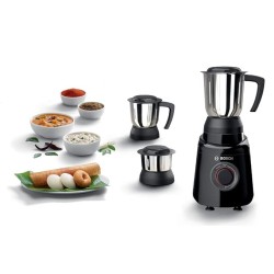 Bosch TrueMixx Black 500 Watt Joy Mixer Grinder, 3 Jars - MGM2133BIN