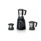 Bosch TrueMixx Black 500 Watt Joy Mixer Grinder, 3 Jars - MGM2133BIN