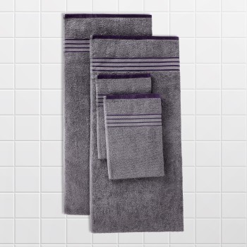 Cuddle Cotton Requisite 4 Pc Towel Set | 2 Bath Towels (70 x 147 cm) & 2 Hand Towels (40 x 60 cm), 400 GSM | 100% Pure Cotton| Sleek grey Cuddle Cotton Requisite 4 Pc Towel Set | 2 Bath Towels (70 x 147 cm) & 2 Hand Towels (40 x 60 cm), 400 GSM | 100% Pure Cotton| Sleek grey
