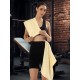 Cuddle Cotton Requisite 4 Pc Towel Set | 2 Bath Towels (70 x 147 cm) & 2 Hand Towels (40 x 60 cm), 400 GSM | 100% Pure Cotton| Sunshine Yellow 