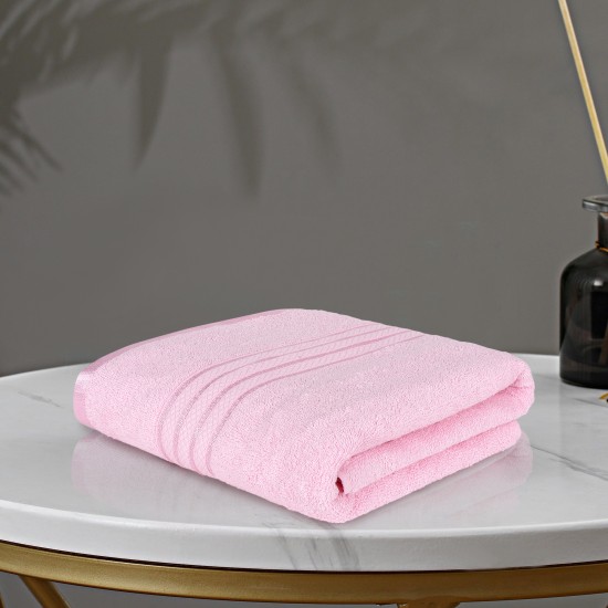 Cuddle Cotton Requisite 100% Cotton Bath Towel, 400 GSM, 70 cm x 147 cm, Blush Pink Cuddle Cotton Requisite 100% Cotton Bath Towel, 400 GSM, 70 cm x 147 cm, Blush Pink