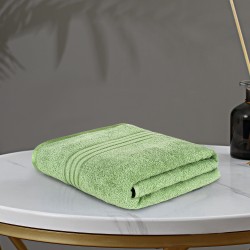 Cuddle Cotton Requisite 100% Cotton Bath Towel, 400 GSM, 70 cm x 147 cm, Emerald Green