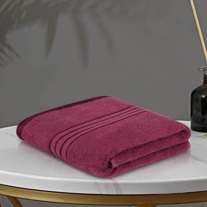 Cuddle Cotton Requisite 100% Cotton Bath Towel, 400 GSM, 70 cm x 147 cm, Merlot Red Cuddle Cotton Requisite 100% Cotton Bath Towel, 400 GSM, 70 cm x 147 cm, Merlot Red