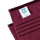 Cuddle Cotton Requisite 100% Cotton Bath Towel, 400 GSM, 70 cm x 147 cm, Merlot Red