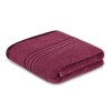 Requisite 100% Cotton Bath Towel, 400 GSM, Ultra Soft, Highly Absorbent, Quick Dry, Plush & Durable (70 x 147) cm Gym Towel Bath Towel for Men & Women Merlot Red Pack of 1
