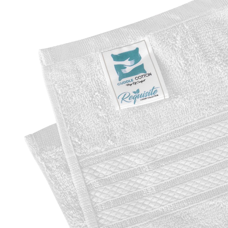 Cuddle Cotton Requisite 100% Cotton Bath Towel, 400 GSM, 70 cm x 147 cm, Opal White Cuddle Cotton Requisite 100% Cotton Bath Towel, 400 GSM, 70 cm x 147 cm, Opal White