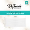 Cuddle Cotton Requisite 100% Cotton Bath Towel, 400 GSM, 70 cm x 147 cm, Opal White Cuddle Cotton Requisite 100% Cotton Bath Towel, 400 GSM, 70 cm x 147 cm, Opal White