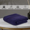 Cuddle Cotton Requisite 100% Cotton Bath Towel, 400 GSM, 70 cm x 147 cm, sapphire Blue