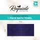 Cuddle Cotton Requisite 100% Cotton Bath Towel, 400 GSM, 70 cm x 147 cm, sapphire Blue