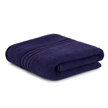 Requisite 100% Cotton Bath Towel, 400 GSM, Ultra Soft, Highly Absorbent, Quick Dry, Plush & Durable (70 x 147) cm Gym Towel Bath Towel for Men & Women Sapphire Blue Pack of 1