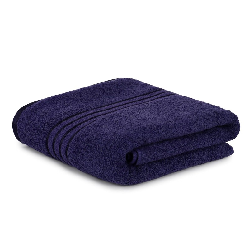Requisite 100% Cotton Bath Towel, 400 GSM, Ultra Soft, Highly Absorbent, Quick Dry, Plush & Durable (70 x 147) cm Gym Towel Bath Towel for Men & Women Sapphire Blue Pack of 1
