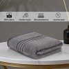 Cuddle Cotton Requisite 100% Cotton Bath Towel, 400 GSM, 70 cm x 147 cm, Sleek Grey Cuddle Cotton Requisite 100% Cotton Bath Towel, 400 GSM, 70 cm x 147 cm, Sleek Grey