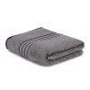 Requisite 100% Cotton Bath Towel, 400 GSM, Ultra Soft, Highly Absorbent, Quick Dry, Plush & Durable (70 x 147) cm Gym Towel Bath Towel for Men & Women Sleek Grey Pack of 1