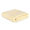 Requisite 100% Cotton Bath Towel, 400 GSM, Ultra Soft, Highly Absorbent, Quick Dry, Plush & Durable (70 x 147) cm Gym Towel Bath Towel for Men & Women Sunshine Yellow Pack of 1