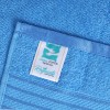 Cuddle Cotton Requisite Hand Towel Set of 2, 40 cm x 60 cm, 400 GSM, Azure Blue 100% Cotton