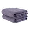 Requisite 100% Cotton Hand Towel Set – Ultra-Soft, Highly Absorbent, Quick-Dry Towels for Bathroom, Gym, Spa and Kitchen – (40x60 cm) Pack of 2