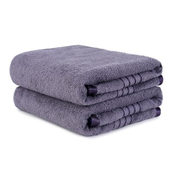 Requisite 100% Cotton Hand Towel Set – Ultra-Soft, Highly Absorbent, Quick-Dry Towels for Bathroom, Gym, Spa and Kitchen – (40x60 cm) Pack of 2