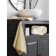 Cuddle Cotton Requisite Hand Towel Set of 2, 40 cm x 60 cm, 400 GSM, Sunshine Yellow 100% Cotton Cuddle Cotton Requisite Hand Towel Set of 2, 40 cm x 60 cm, 400 GSM, Sunshine Yellow 100% Cotton