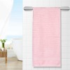 Cuddle Cotton Elite Bath Towel, 75 x 150 cm, 580 GSM, Wave Design, Blossom Pink Cuddle Cotton Elite Bath Towel, 75 x 150 cm, 580 GSM, Wave Design, Blossom Pink