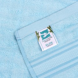 Cuddle Cotton Elite Bath Towel, 75 x 150 cm, 580 GSM, Wave Design, Cosmic Blue Cuddle Cotton Elite Bath Towel, 75 x 150 cm, 580 GSM, Wave Design, Cosmic Blue