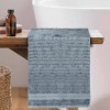 Cuddle Cotton Elite Bath Towel, 75 x 150 cm, 580 GSM, Wave Design, Carbon Grey Cuddle Cotton Elite Bath Towel, 75 x 150 cm, 580 GSM, Wave Design, Carbon Grey