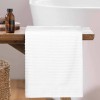 Cuddle Cotton Elite Bath Towel, 75 x 150 cm, 580 GSM, Wave Design, Ivory White Cuddle Cotton Elite Bath Towel, 75 x 150 cm, 580 GSM, Wave Design, Ivory White
