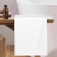 Cuddle Cotton Elite Bath Towel, 75 x 150 cm, 580 GSM, Wave Design, Ivory White Cuddle Cotton Elite Bath Towel, 75 x 150 cm, 580 GSM, Wave Design, Ivory White