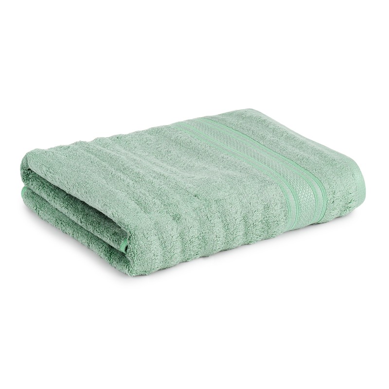 Cuddle Cotton Elite Bath Towel, 75 x 150 cm, Wave Design, Saga Green Cuddle Cotton Elite Bath Towel, 75 x 150 cm, Wave Design, Saga Green