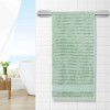 Cuddle Cotton Elite Bath Towel, 75 x 150 cm, Wave Design, Saga Green Cuddle Cotton Elite Bath Towel, 75 x 150 cm, Wave Design, Saga Green
