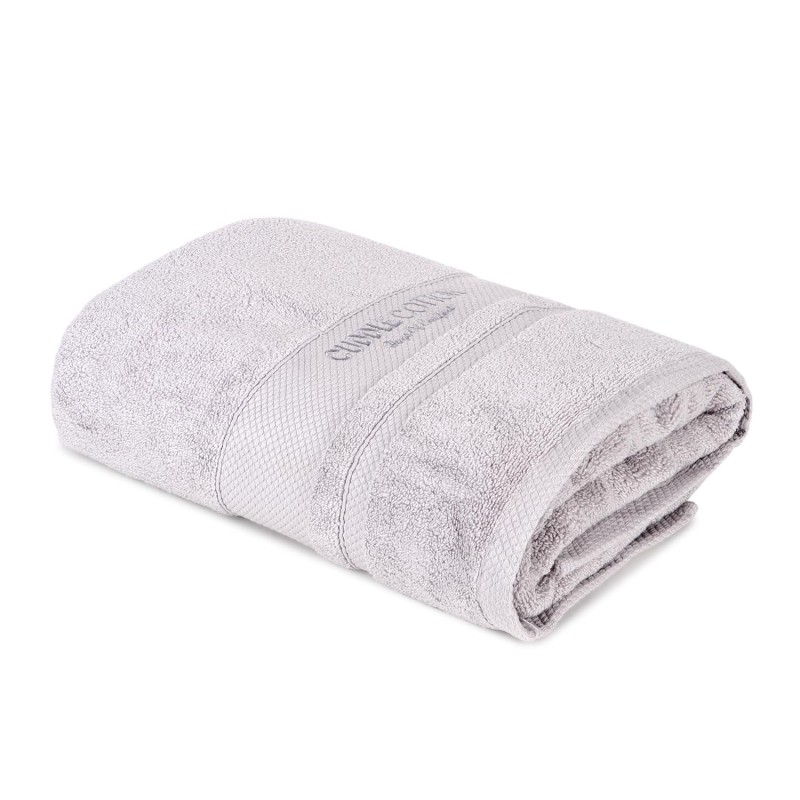 Regalia 100% Cotton Zero Twist Bath Towel, 600 GSM, Ultra Soft, Highly Absorbent, Quick Dry, Plush & Durable, 75 x 150 cm, Ideal for Home, Spa, Gym & Travel Dove Grey