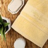 Cuddle Cotton Regalia Zero Twist Bath Towel, 600 GSM, 75 cm x 150 cm, Lemon Yellow Cuddle Cotton Regalia Zero Twist Bath Towel, 600 GSM, 75 cm x 150 cm, Lemon Yellow