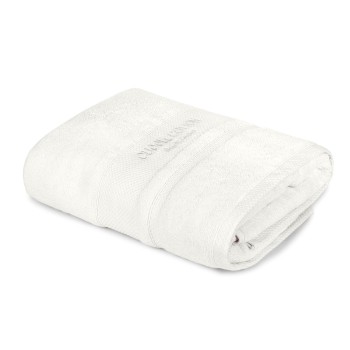 Regalia 100% Cotton Zero Twist Bath Towel, 600 GSM, Ultra Soft, Highly Absorbent, Quick Dry, Plush & Durable, 75 x 150 cm, Ideal for Home, Spa, Gym & Travel Pearl White