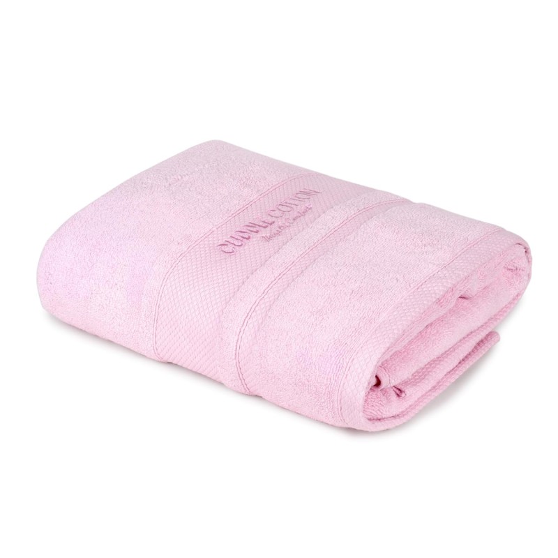 Regalia 100% Cotton Zero Twist Bath Towel, 600 GSM, Ultra Soft, Highly Absorbent, Quick Dry, Plush & Durable, 75 x 150 cm, Ideal for Home, Spa, Gym & Travel Rose Pink