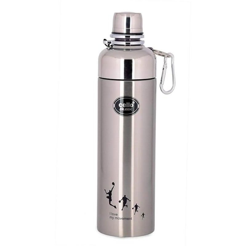 CELLO Sleek Stainless Steel Bottle, 900ml CELLO Sleek Stainless Steel Bottle, 900ml